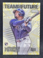 2022 Topps Stadium Club Wander Franco #TOF-8 Team of the Future Tampa Bay